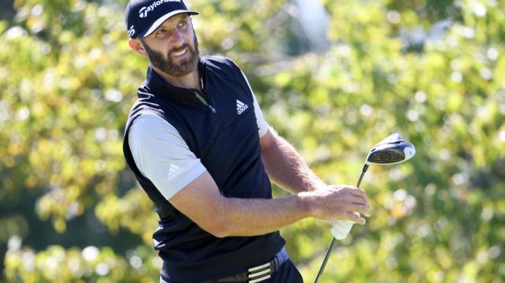 Golfer Dustin Johnson 
